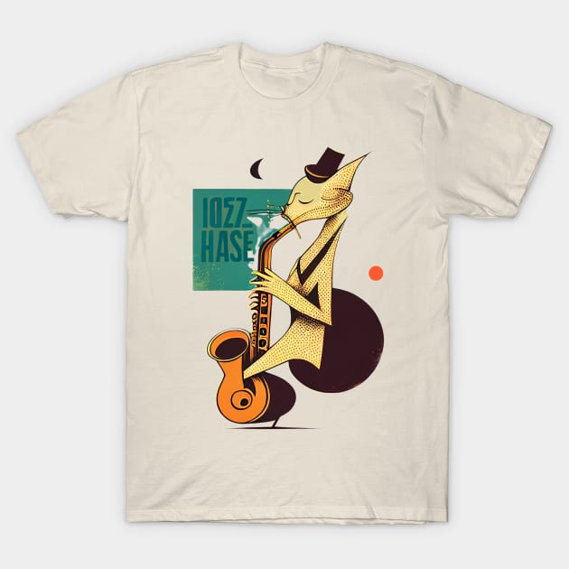 Jazz Cat T-Shirt by Little Donkey Apparel